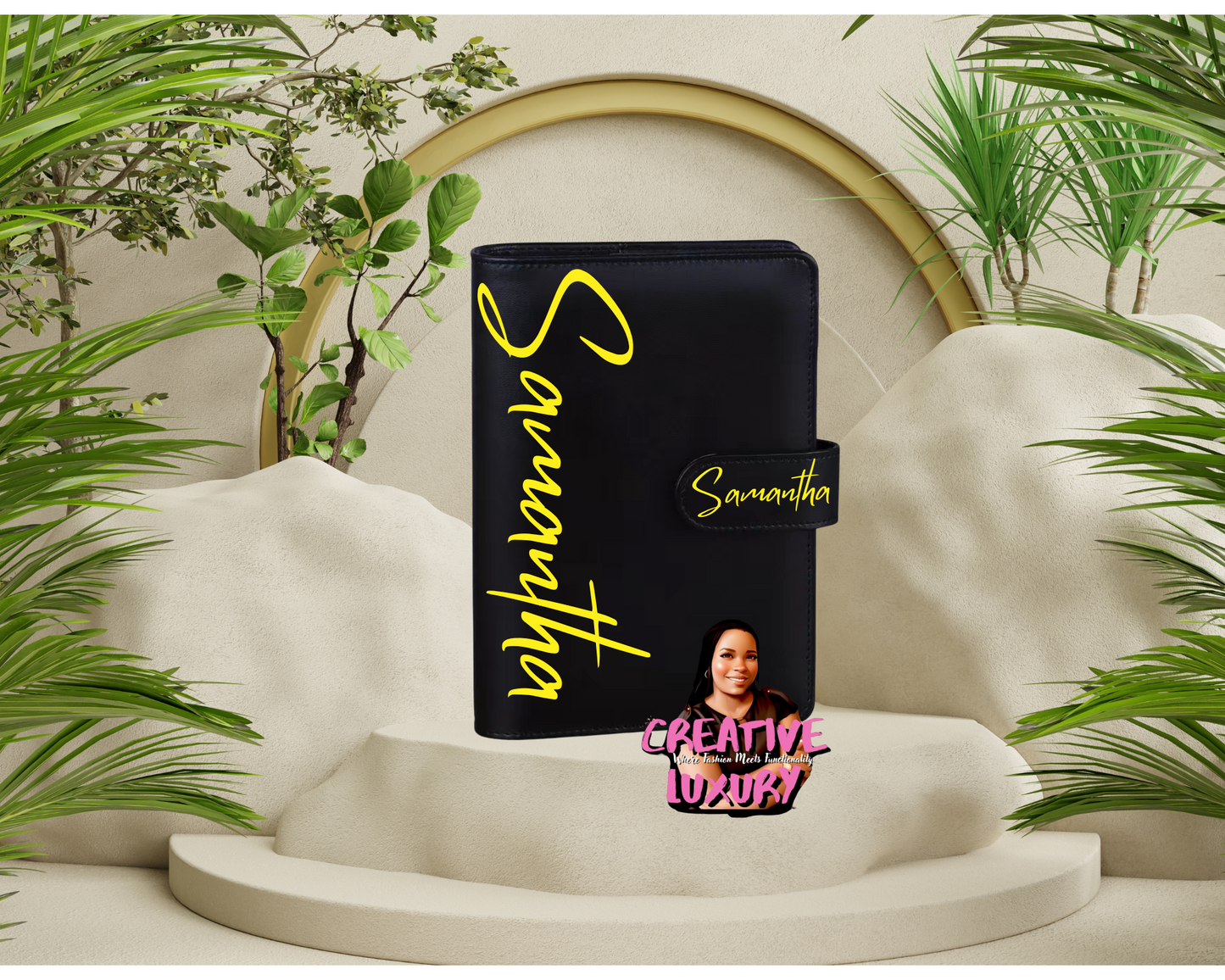 Script- MEGA Font Sized Personalized A6 Budget Binder