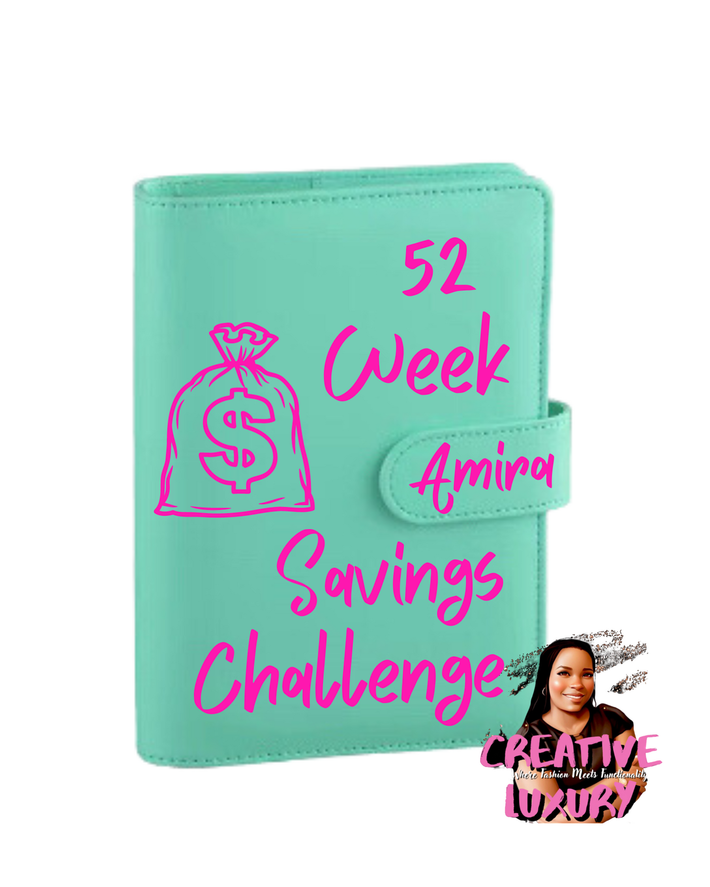 Personalized 52 Week Savings Challenge Budget Binder π°