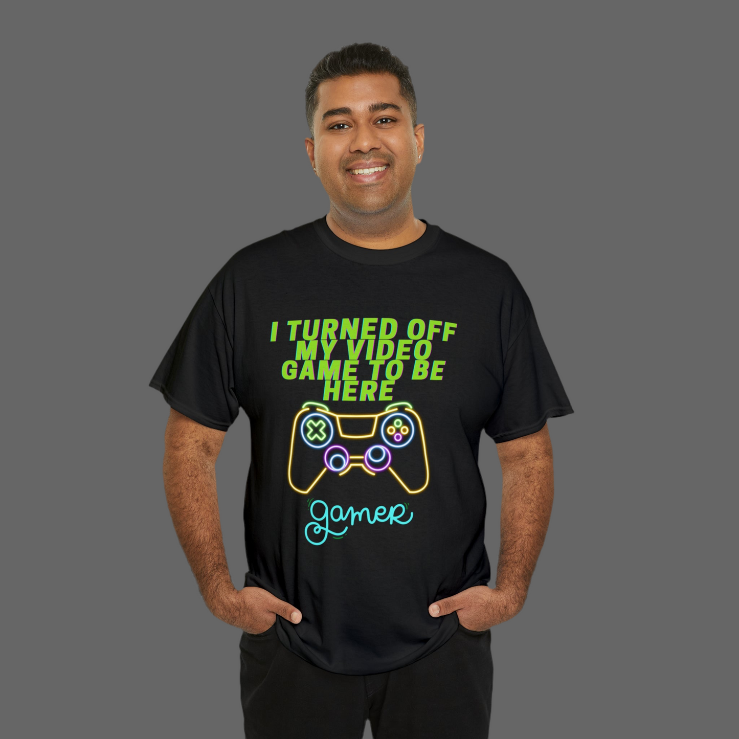 Camiseta unisex de algodón grueso para jugadores