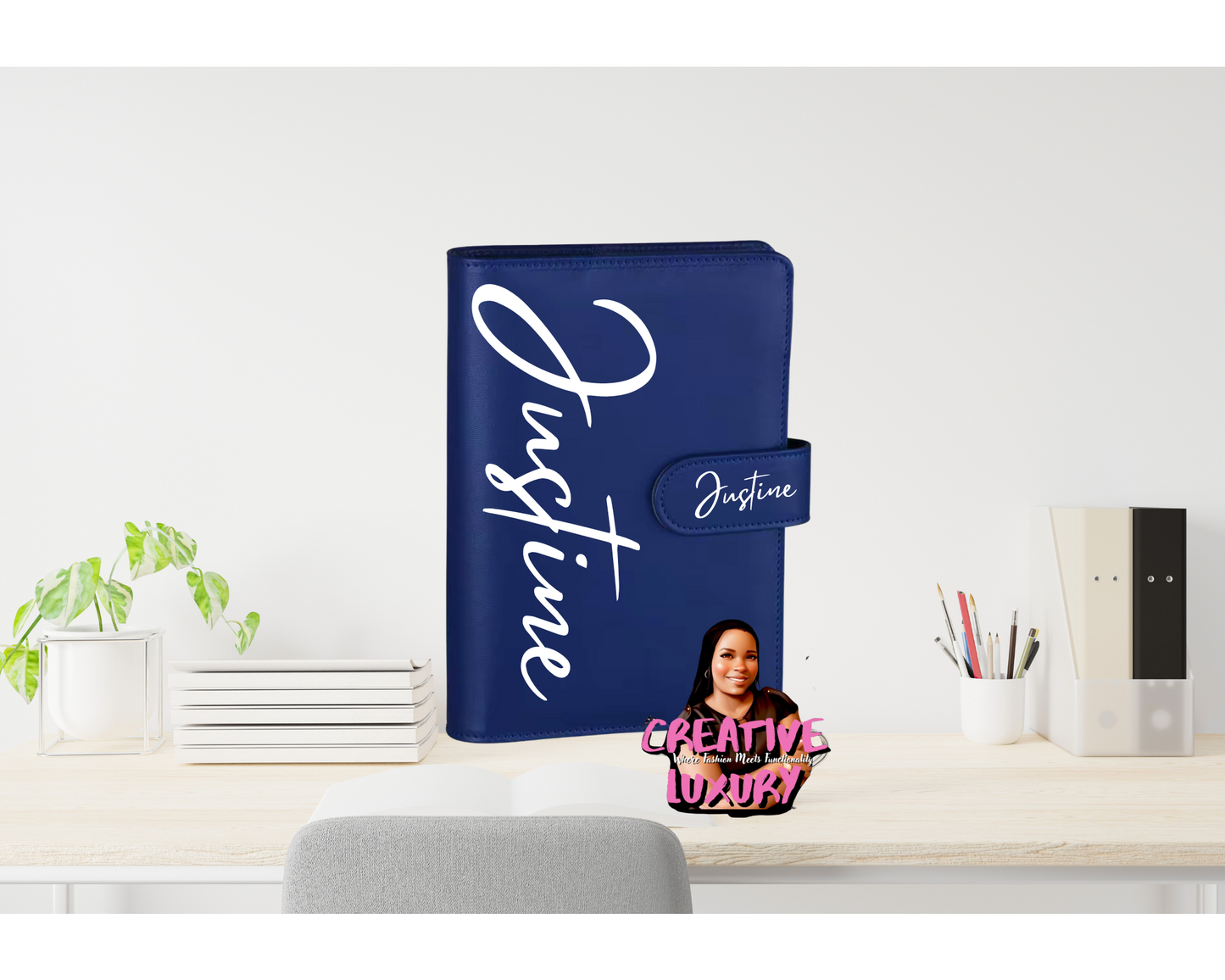 Script- MEGA Font Sized Personalized A6 Budget Binder