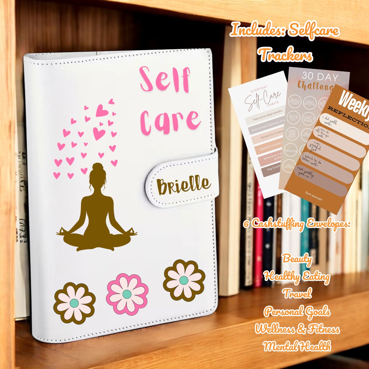 Personalized Self-Care Journal & Budget Binder