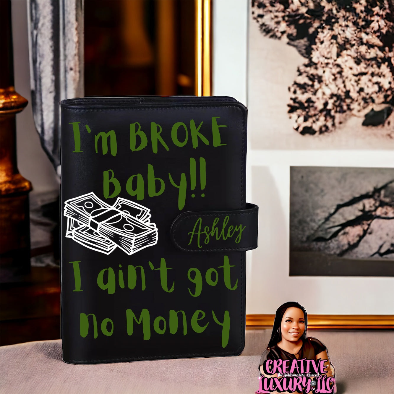 “I’m BROKE” Personalized A6 Budget Binder
