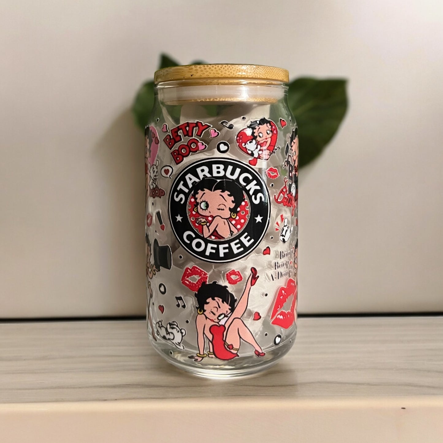 Glass Cup Collection: 16 & 20 Ounce Designer Glass Cans