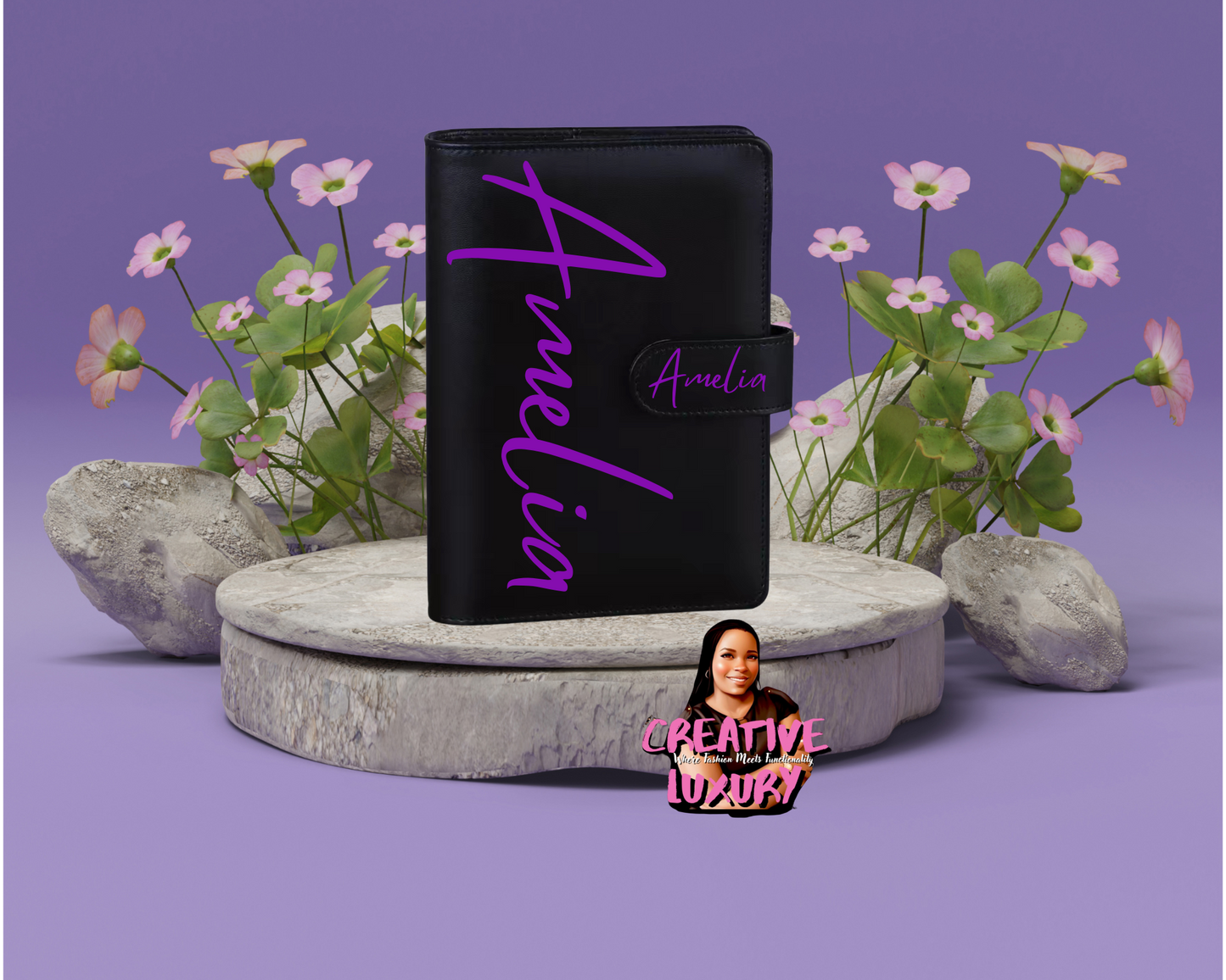 Script- MEGA Font Sized Personalized A6 Budget Binder