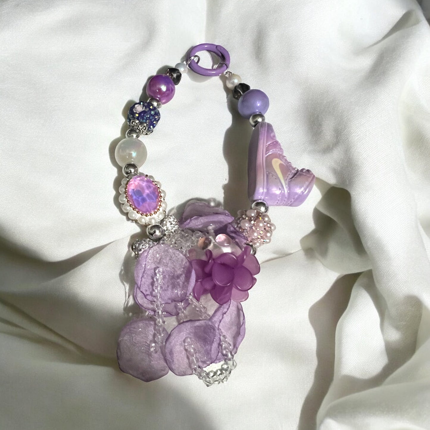 Purple Lover’s Keychain Wristlet