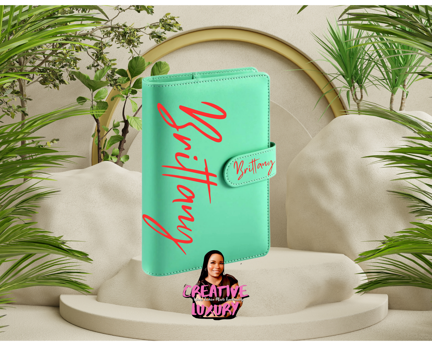 Script- MEGA Font Sized Personalized A6 Budget Binder