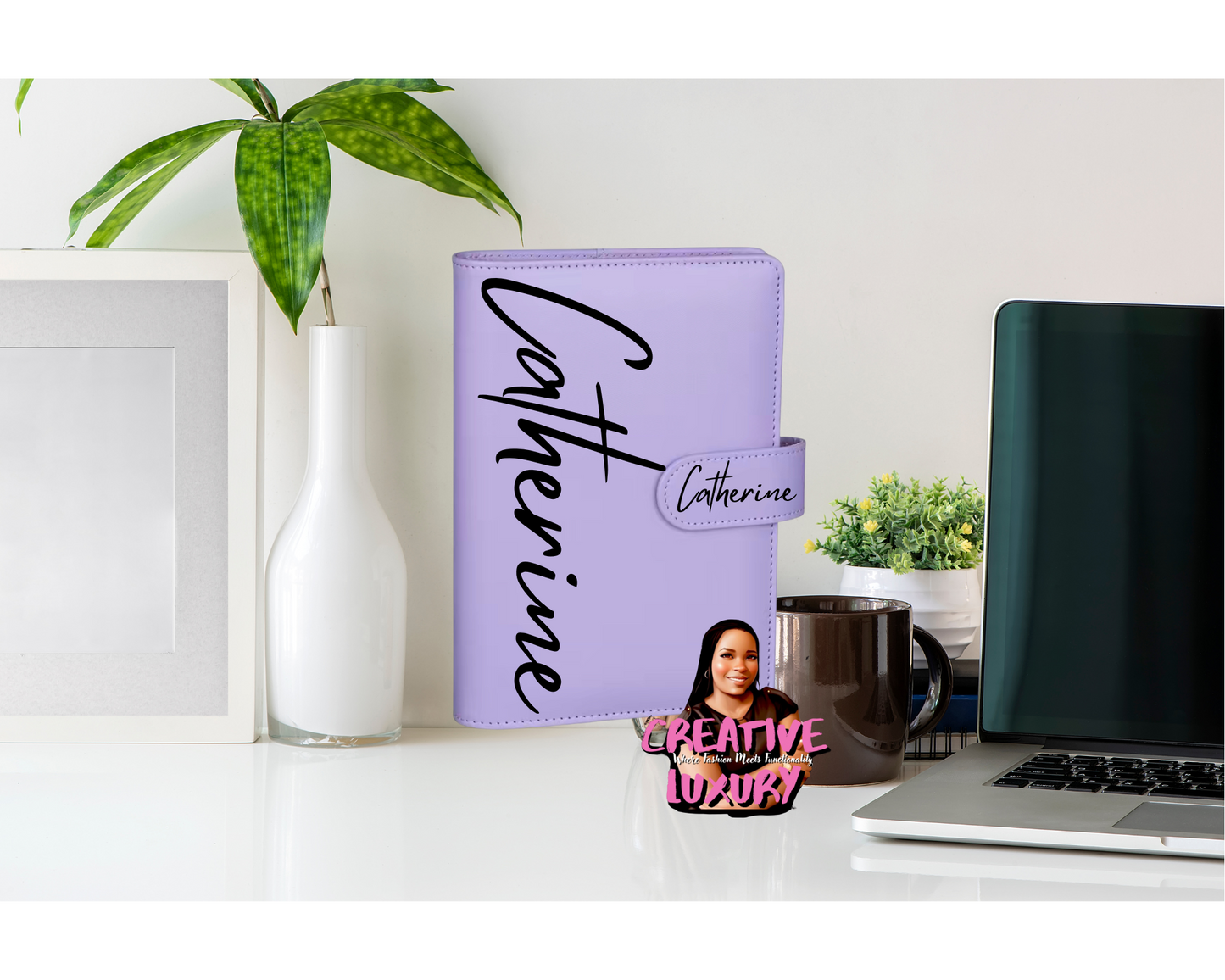 Script- MEGA Font Sized Personalized A6 Budget Binder