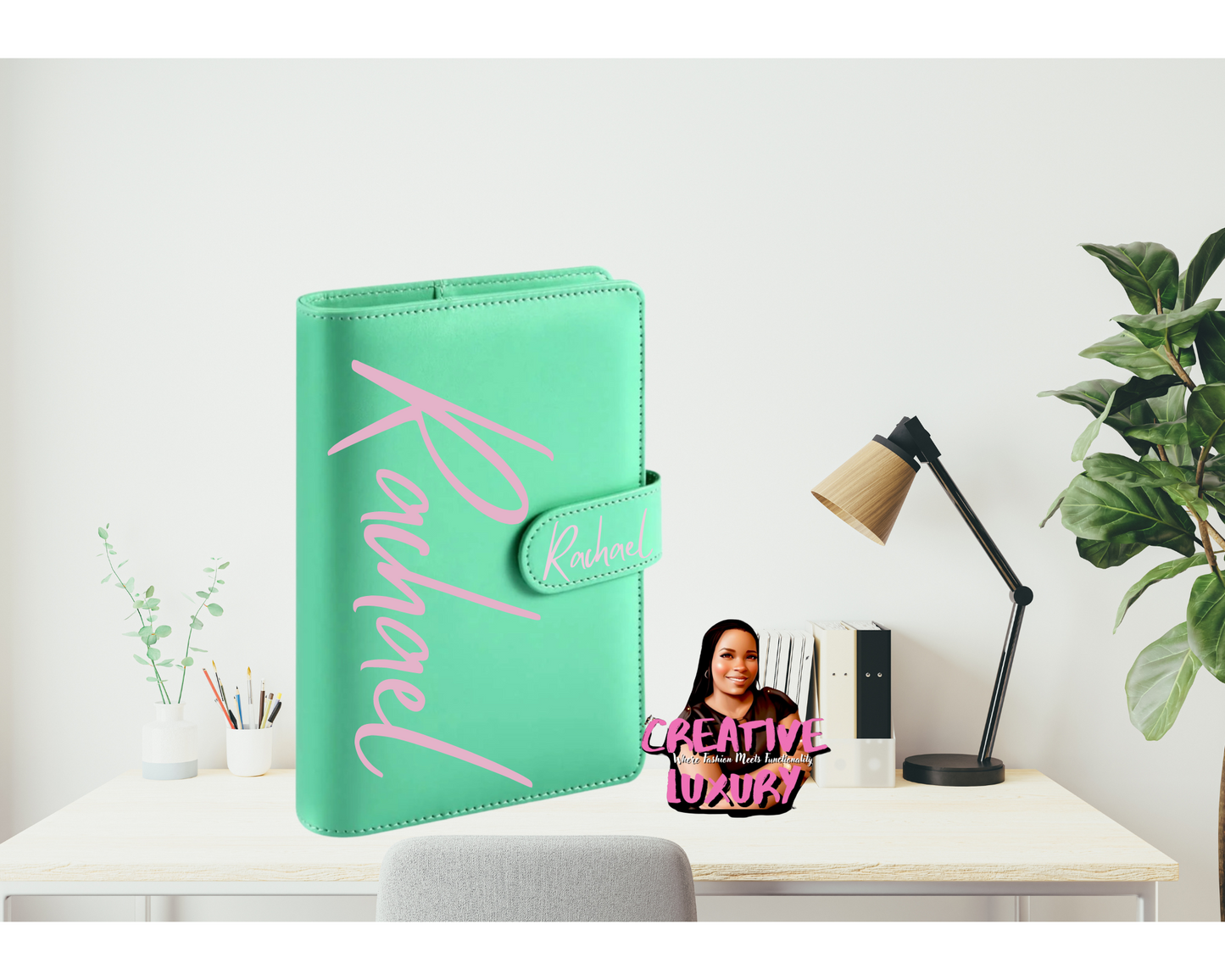 Script- MEGA Font Sized Personalized A6 Budget Binder