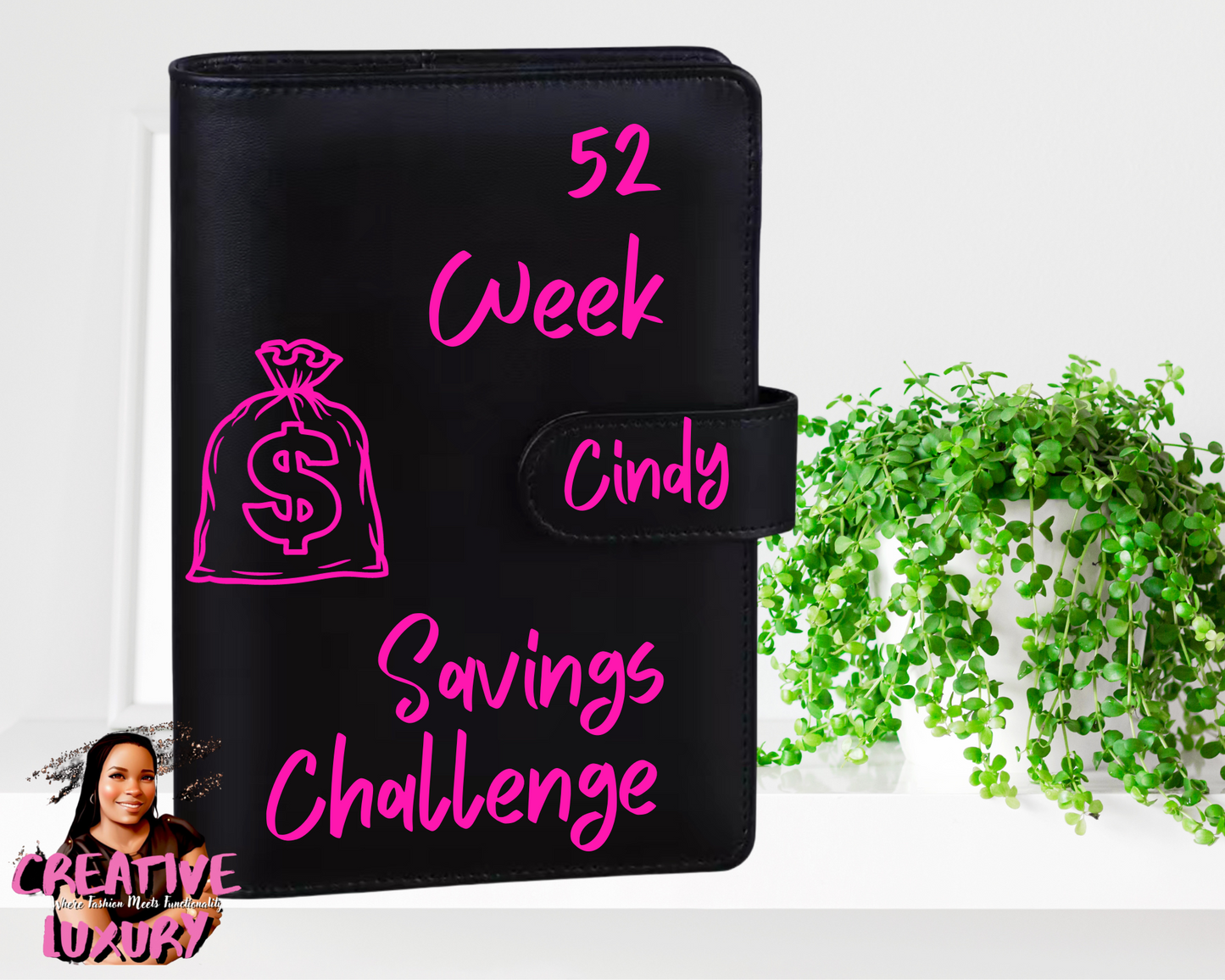Personalized 52 Week Savings Challenge Budget Binder π°