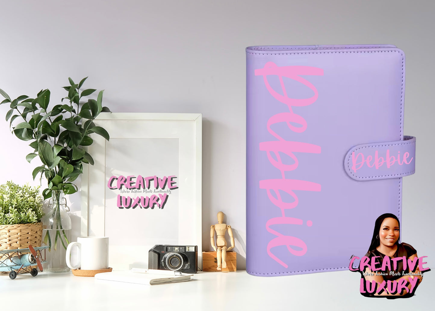 Babygirl- MEGA Font Sized Personalized A6 Budget Binder