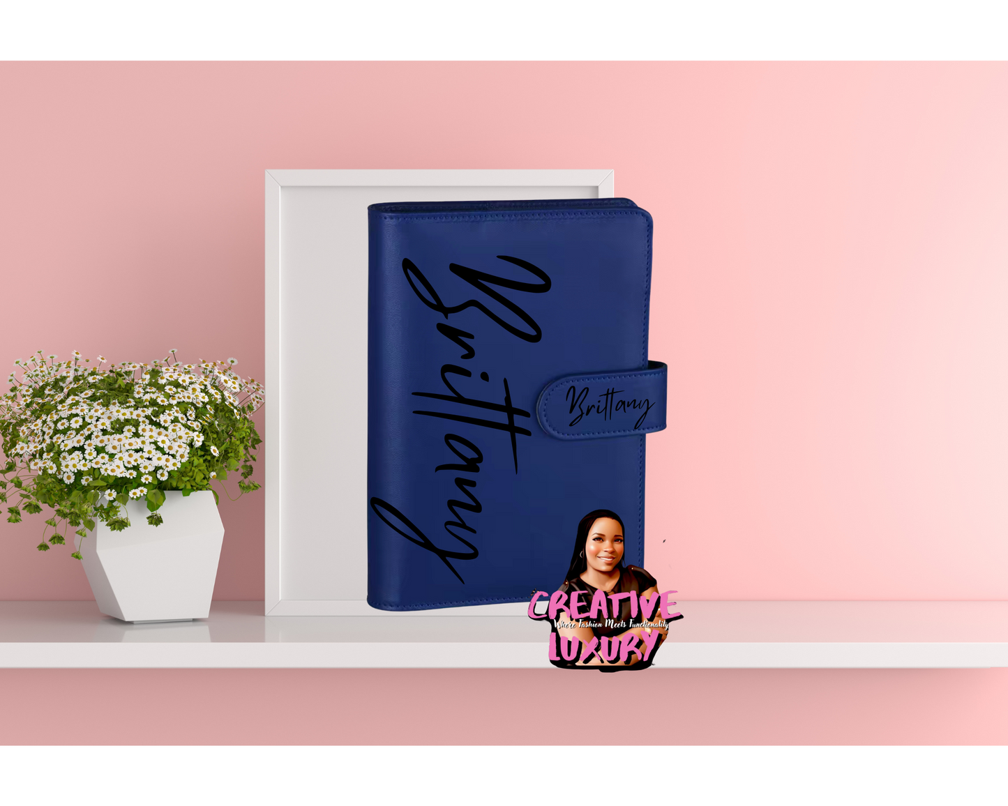 Script- MEGA Font Sized Personalized A6 Budget Binder