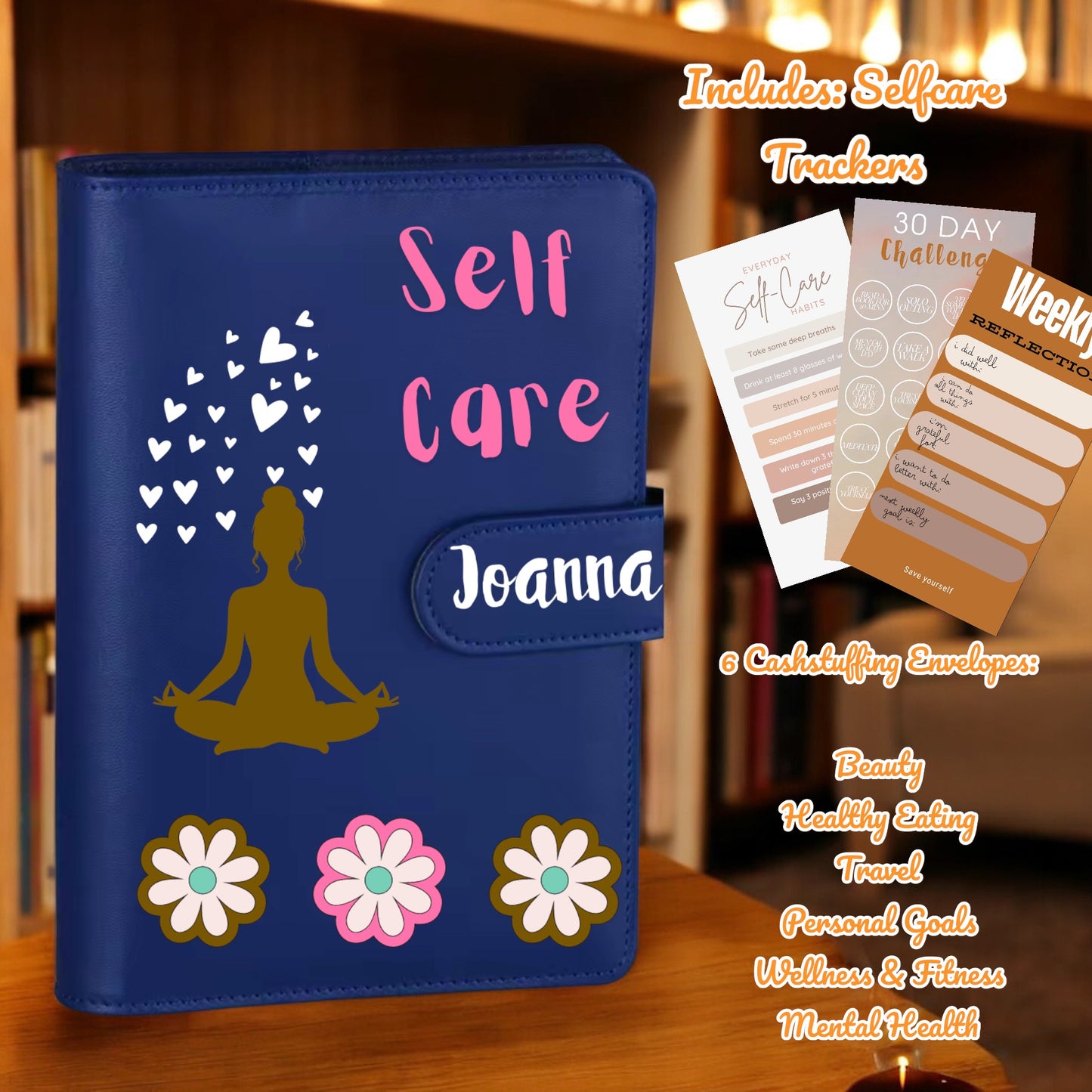 Personalized Self-Care Journal & Budget Binder
