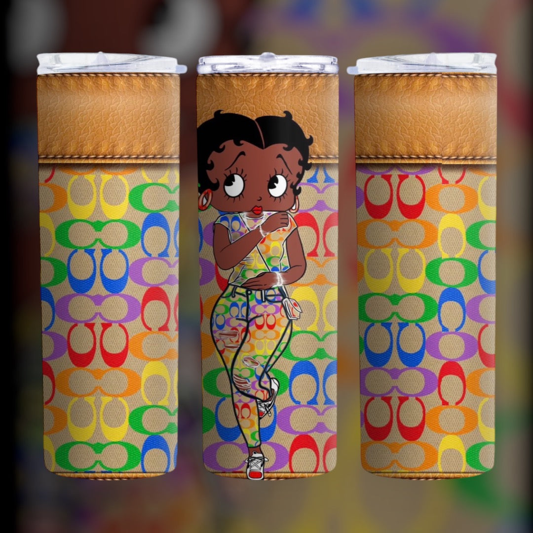Vaso delgado inspirado en el diseñador Betty