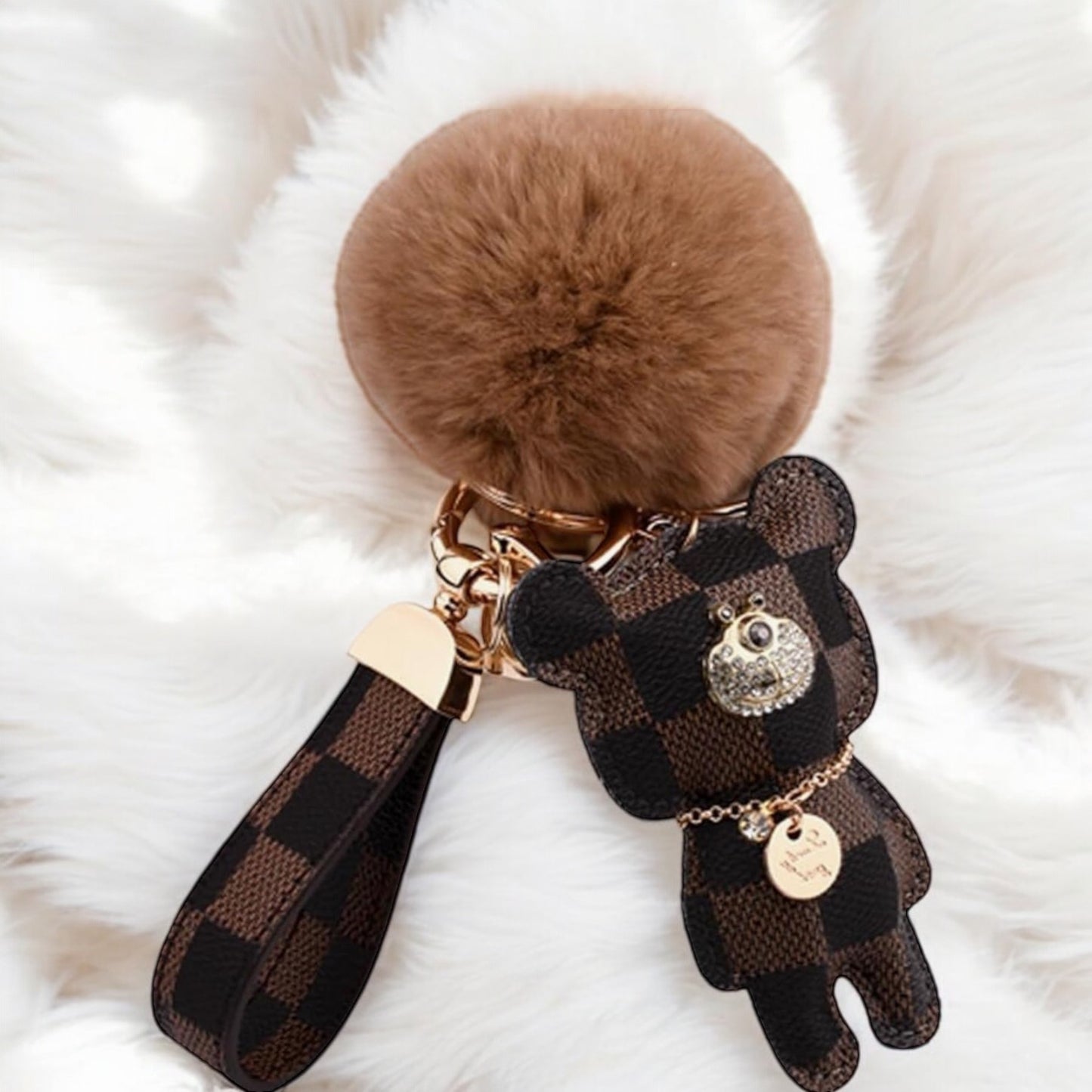 Luxury Inspired Keychain Accessory
