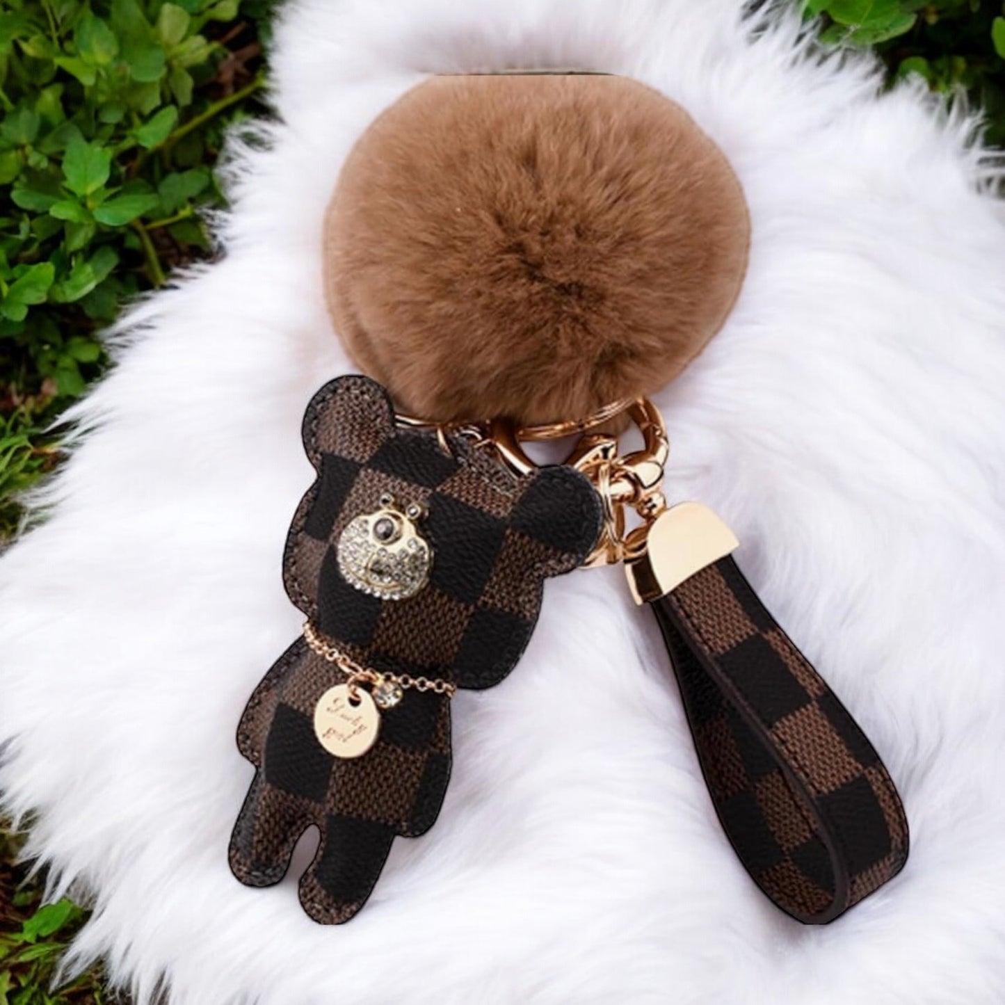 Luxury Inspired Keychain Accessory