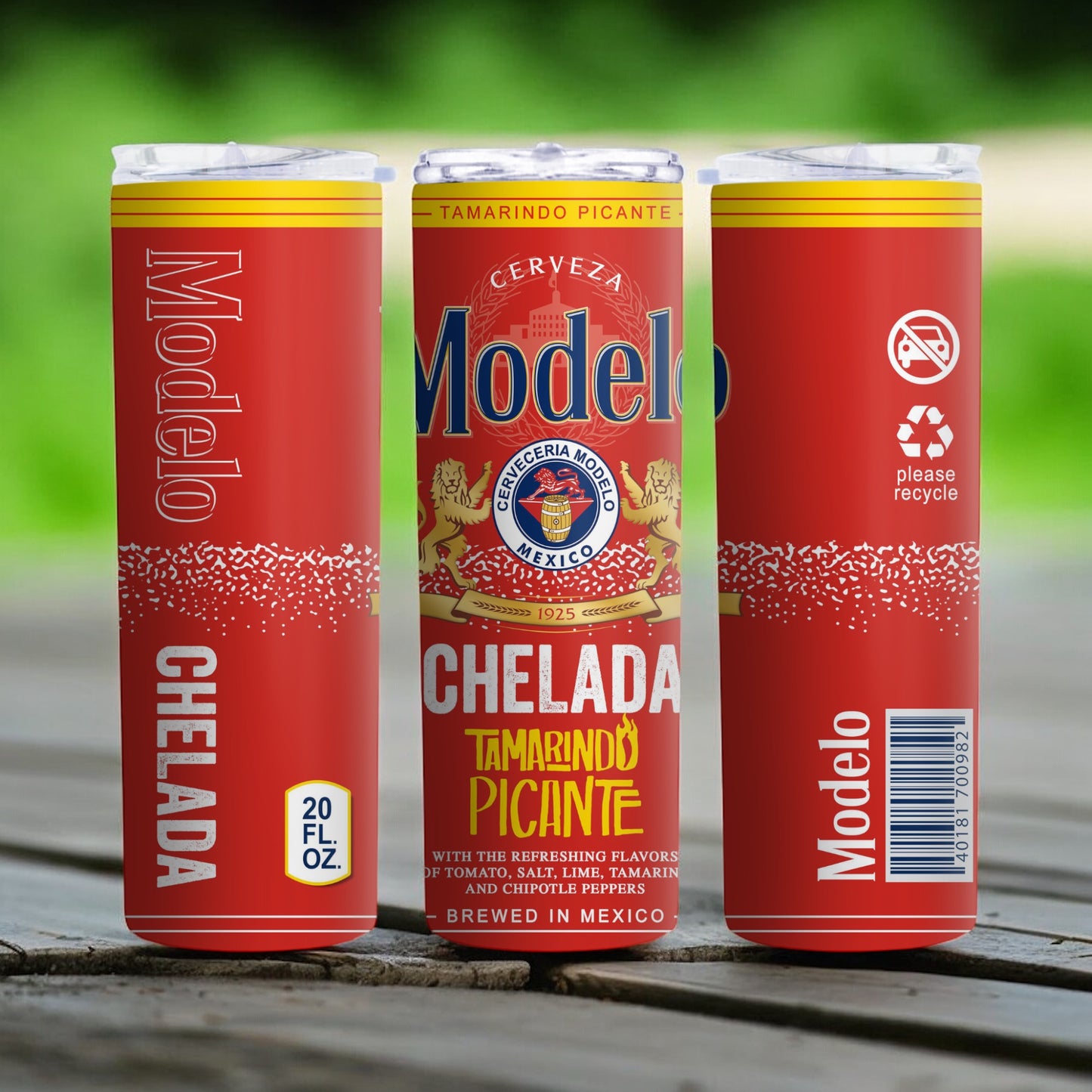 20 oz Modelo Chelada Tamarindo Picante Tumbler
