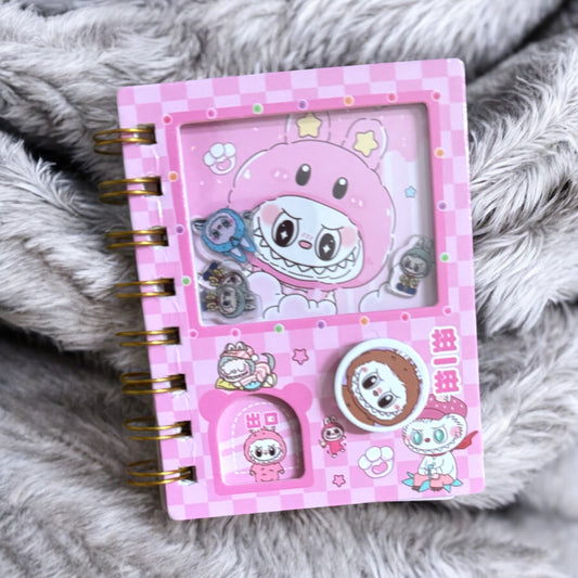💕 3D Labubu Notebook – by Creative Luxury 💕