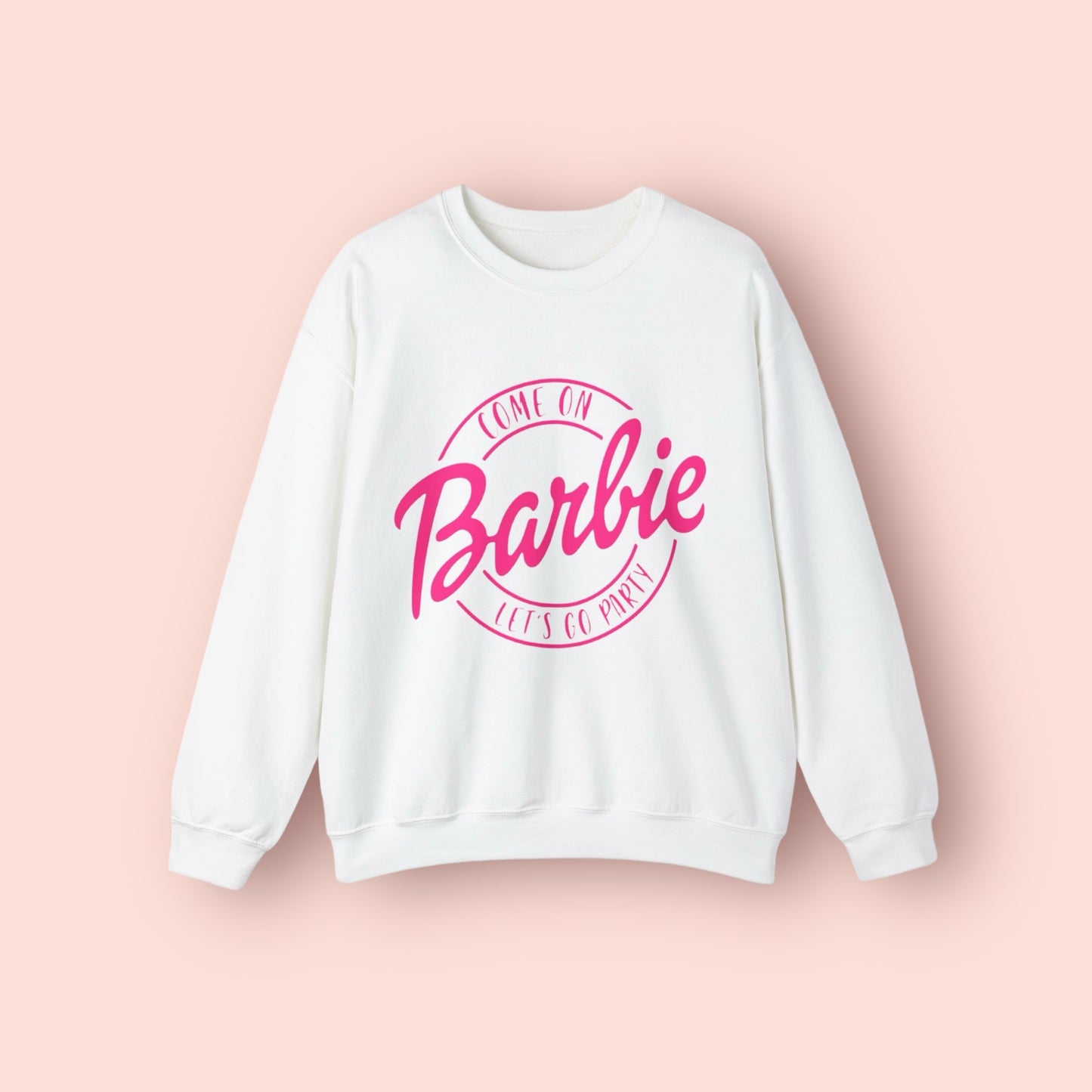 Sudadera con cuello redondo Let's Go Party de Barbie