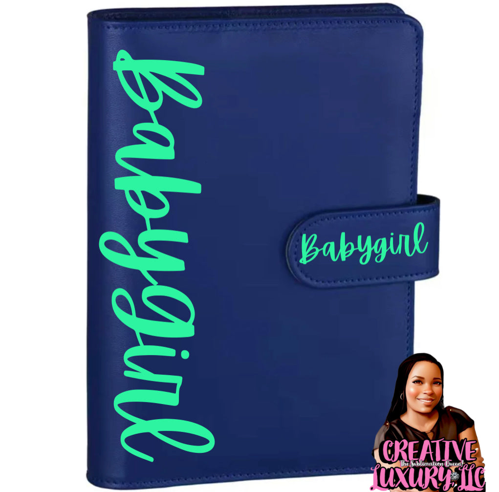 Babygirl- MEGA Font Sized Personalized A6 Budget Binder