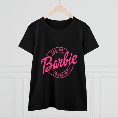 Barbie Tshirt, Lets go party