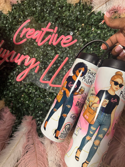 Soft Life Tumbler -Add Your Name – Includes 2 Lids! 💕