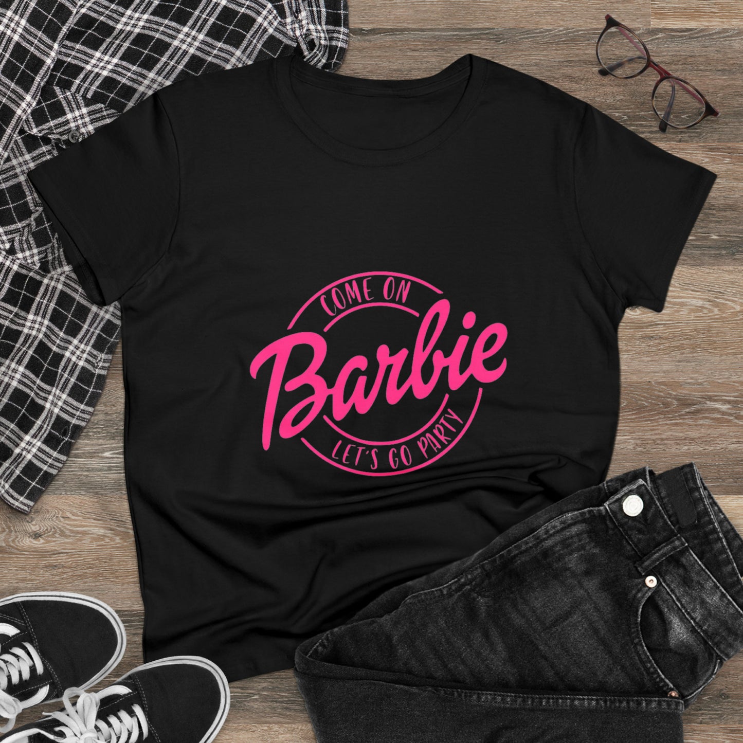 Barbie Tshirt, Lets go party