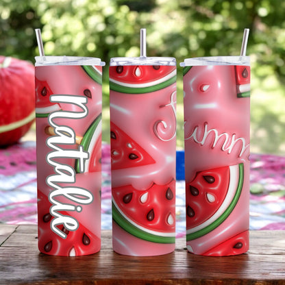 3D Watermelon Pop Tumbler, 20 oz Tumbler