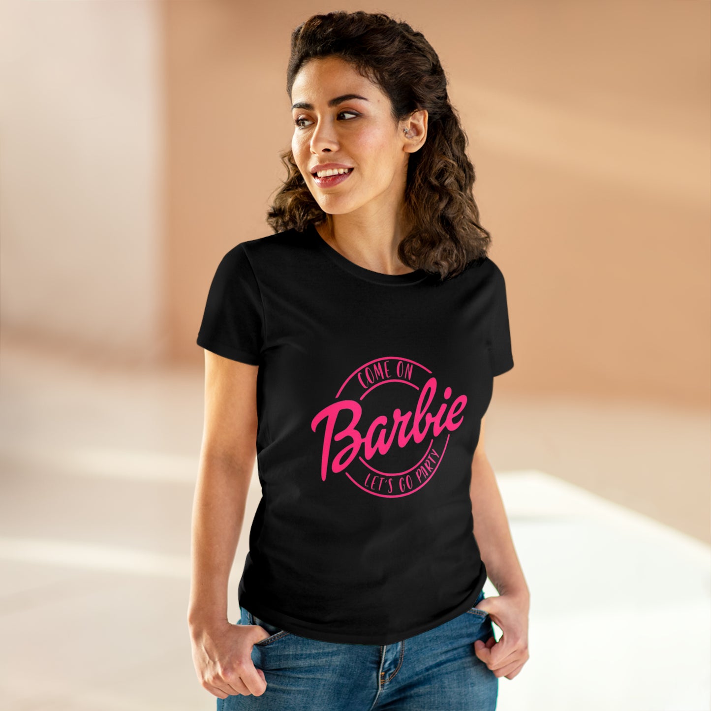 Barbie Tshirt, Lets go party