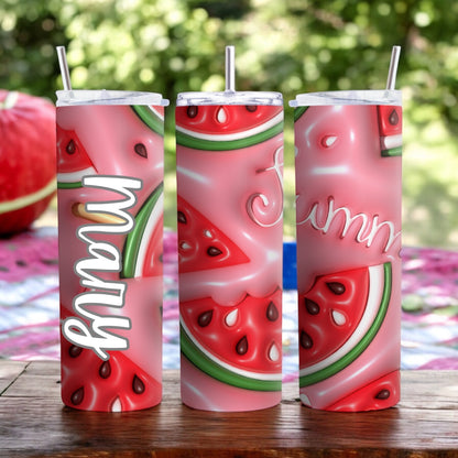 3D Watermelon Pop Tumbler, 20 oz Tumbler