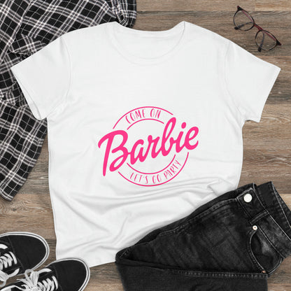 Barbie Tshirt, Lets go party