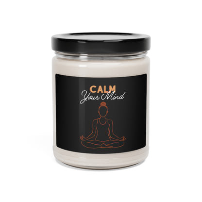 Calm your mind Scented Soy Candle, 9oz, Anxiety Candle, Overstimulation, ADHD, Relax, Calming Scents