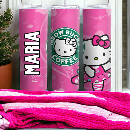 Personalizable Hello Kitty 20 Oz Skinny Tumbler