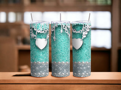 Designer Inspired 20 Oz Skinny Tumbler