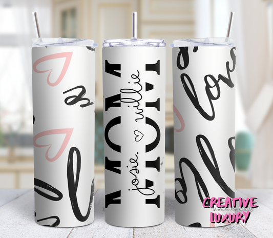 Vaso personalizado para mamá, regalo para mamá