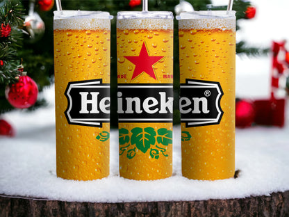 Heineken 20 oz Skinny Tumbler