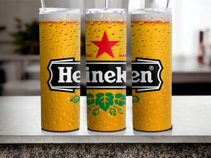 Heineken 20 oz Skinny Tumbler