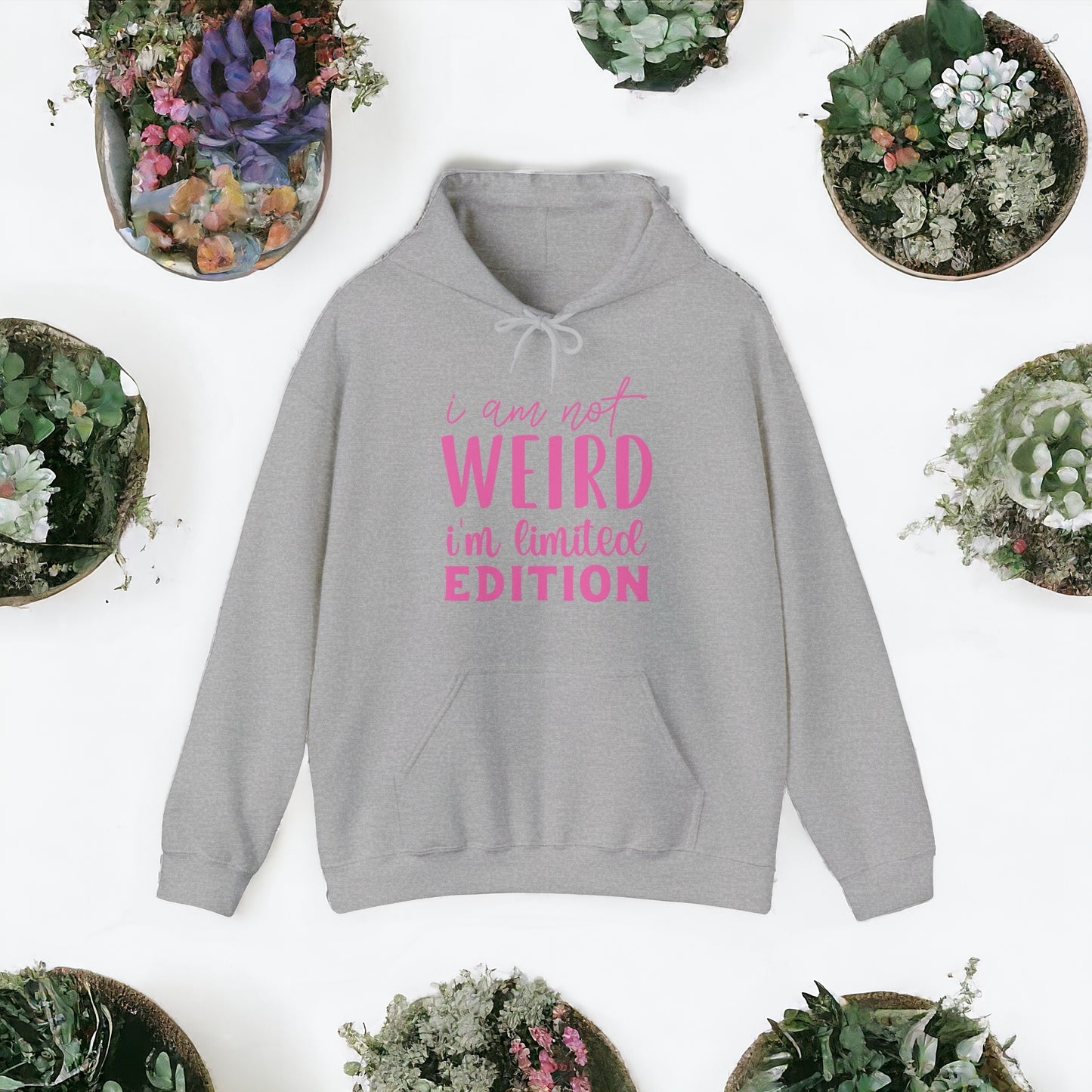 I Am Not Weird Hooded Sweatshirt