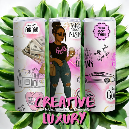 Soft Life Tumbler -Add Your Name – Includes 2 Lids! 💕