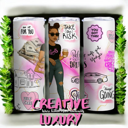 Soft Life Tumbler -Add Your Name – Includes 2 Lids! 💕