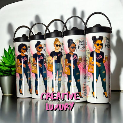 Soft Life Tumbler -Add Your Name – Includes 2 Lids! 💕